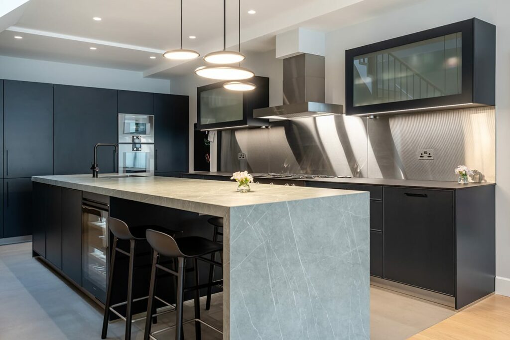 kitchen showroom in Kensington