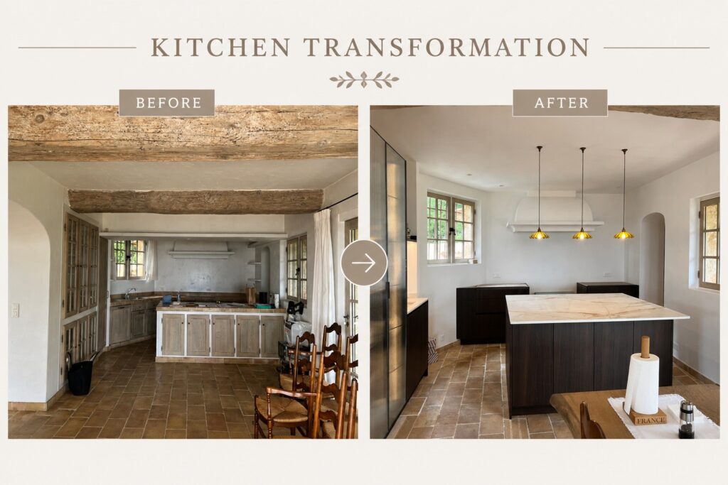 Abroad kitchen design before and after photos  | CasaNora, Putney London