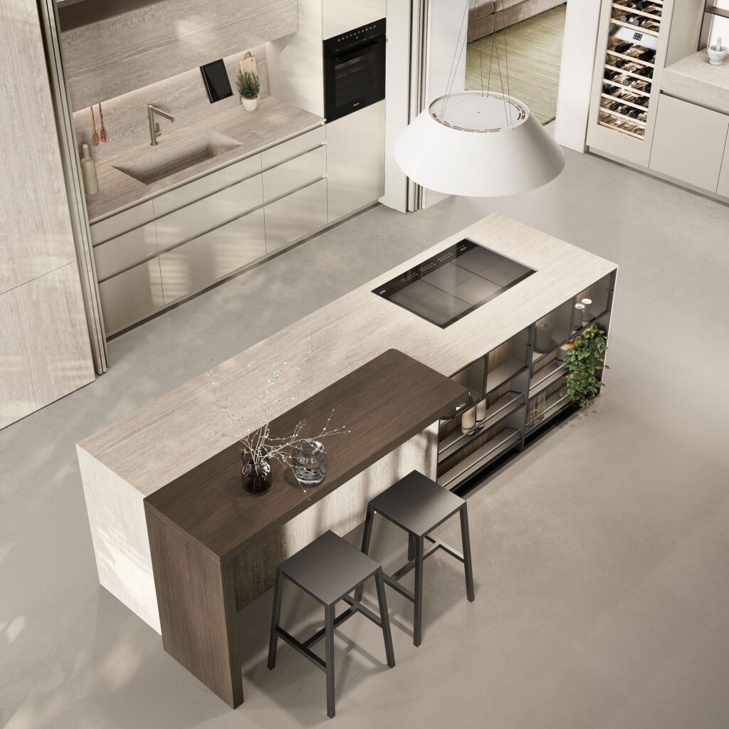handleless Stosa kitchen